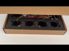 高画質の背景 丸いタッチボタン 1.28 インチ リフト部品用のカスタムフロアエレベーターボタン